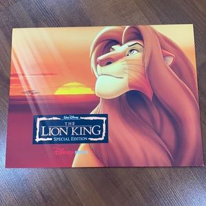 Disney The Lion King Lithograph Special Ed. Set 4